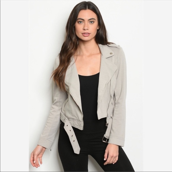 Women’s Gray Jacket! NWT New Item 🌸🌸🌸 - Picture 1 of 3